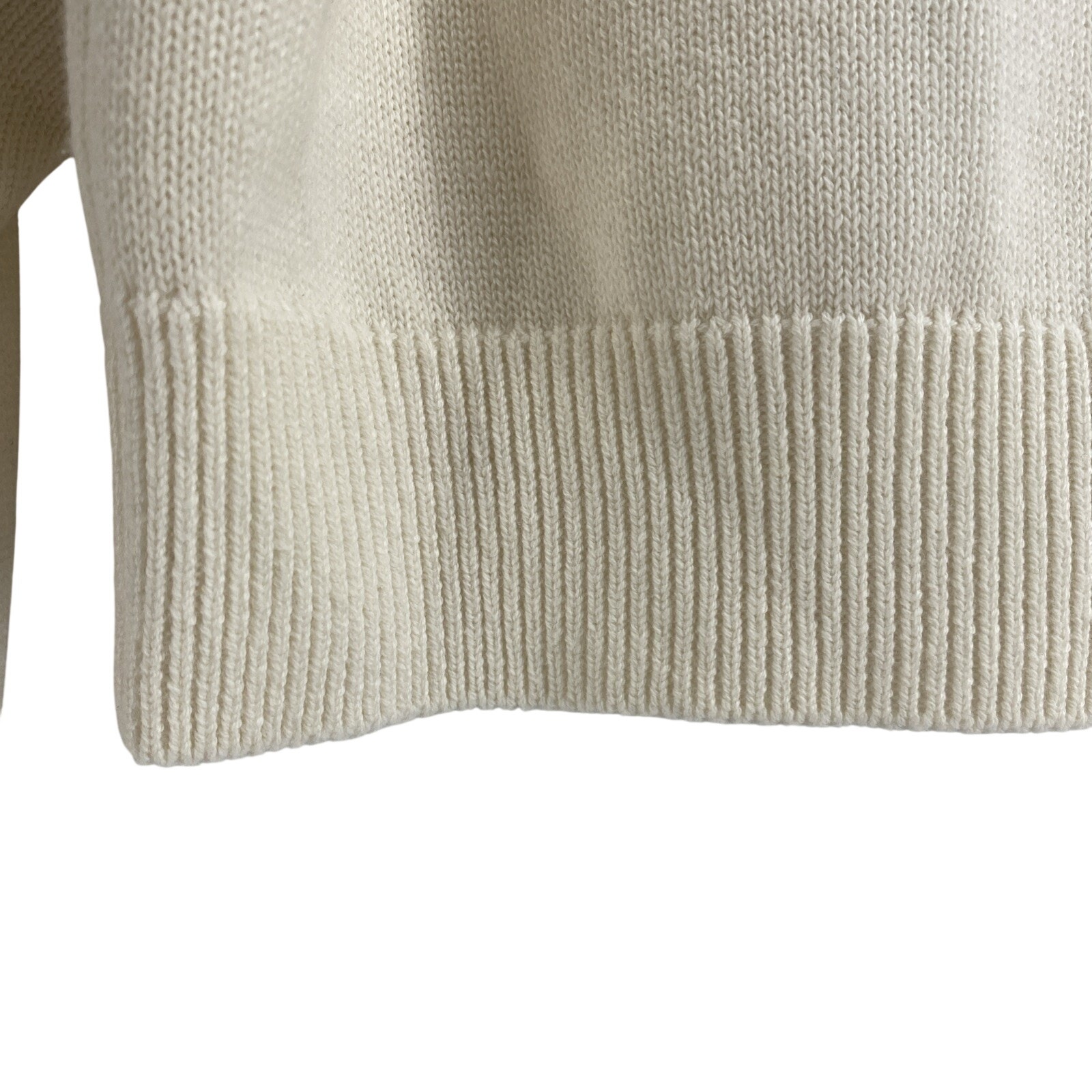 Wilfred Free Sweater Womens Sz Small Wool Cotton Knit High Neck Crop Artizia — image 3 of 8
